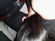 My asia GF Sucking Me While I Drive